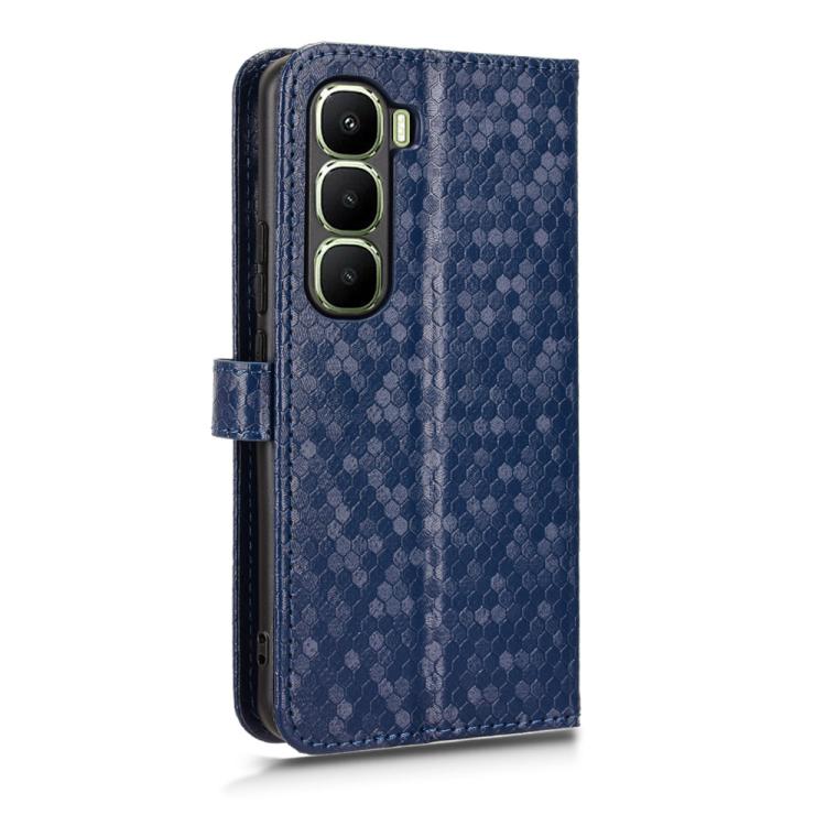 For Infinix Hot 60 Pro+ 4G Honeycomb Dot Texture Leather Phone Case