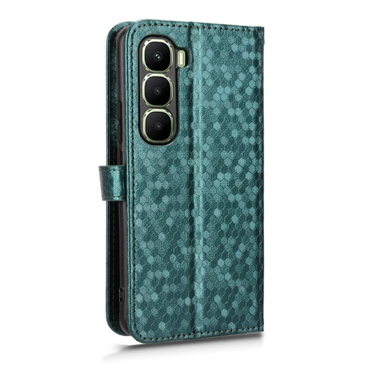 For Infinix Hot 60 Pro+ 4G Honeycomb Dot Texture Leather Phone Case