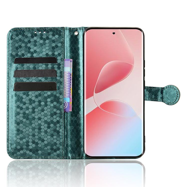 For Infinix Hot 60 Pro+ 4G Honeycomb Dot Texture Leather Phone Case