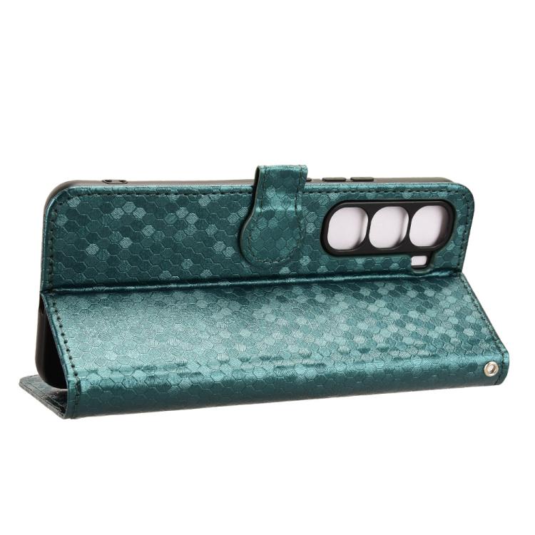 For Infinix Hot 60 Pro+ 4G Honeycomb Dot Texture Leather Phone Case
