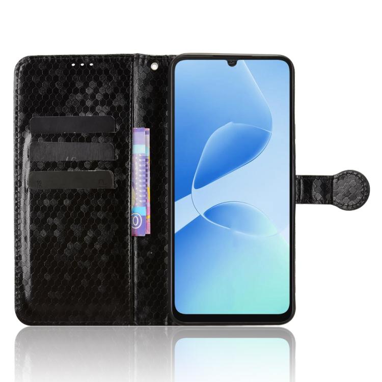For Infinix Hot 60i 5G / Tecno Spark Go 5G Honeycomb Dot Texture Leather Phone Case