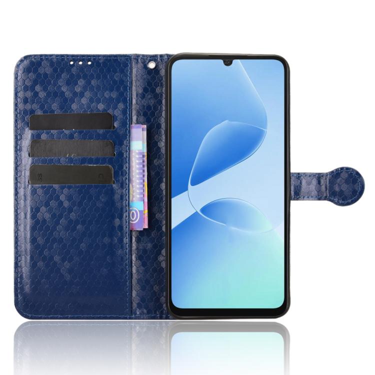 For Infinix Hot 60i 5G / Tecno Spark Go 5G Honeycomb Dot Texture Leather Phone Case