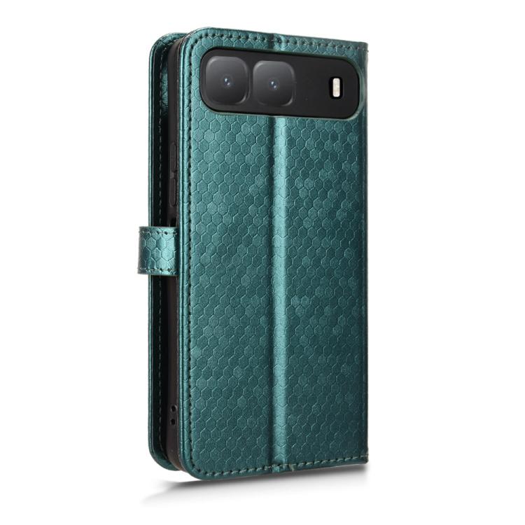 For Infinix Hot 60i 5G / Tecno Spark Go 5G Honeycomb Dot Texture Leather Phone Case