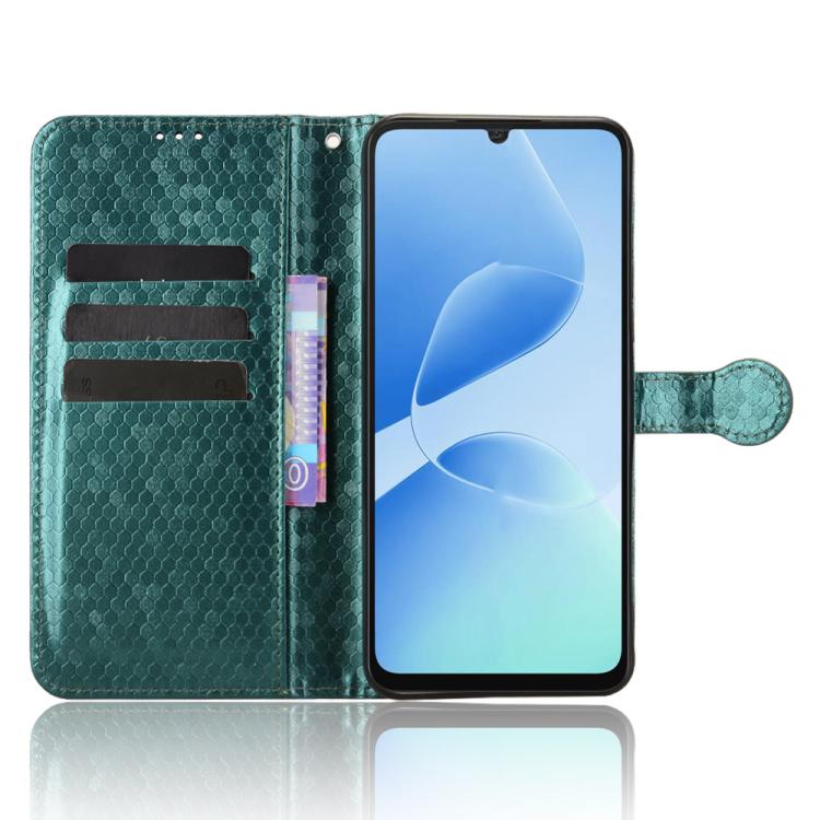For Infinix Hot 60i 5G / Tecno Spark Go 5G Honeycomb Dot Texture Leather Phone Case