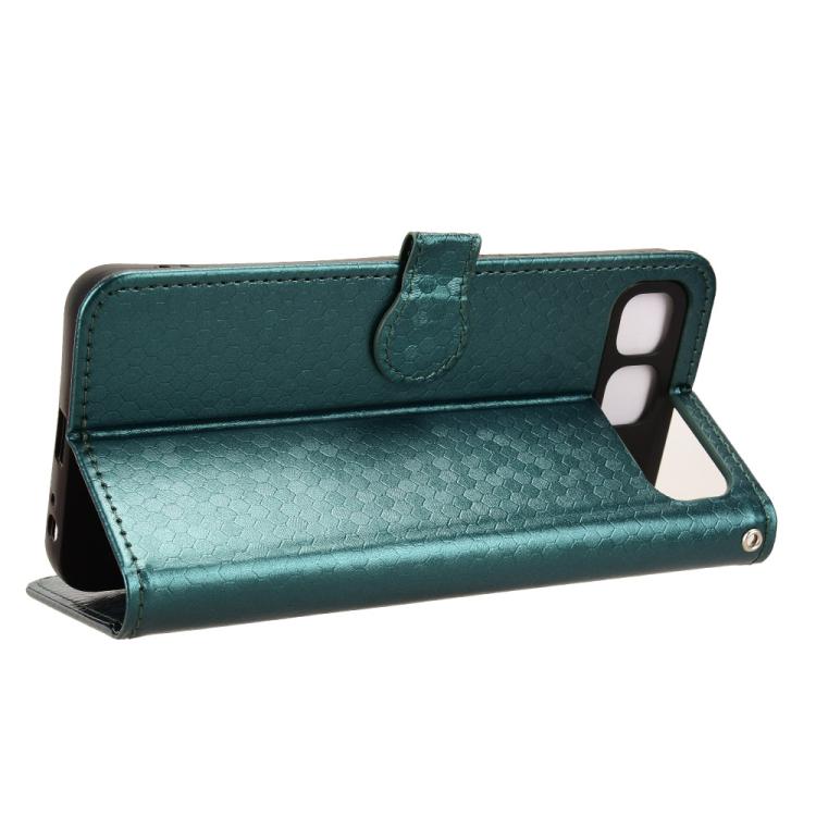 For Infinix Hot 60i 5G / Tecno Spark Go 5G Honeycomb Dot Texture Leather Phone Case