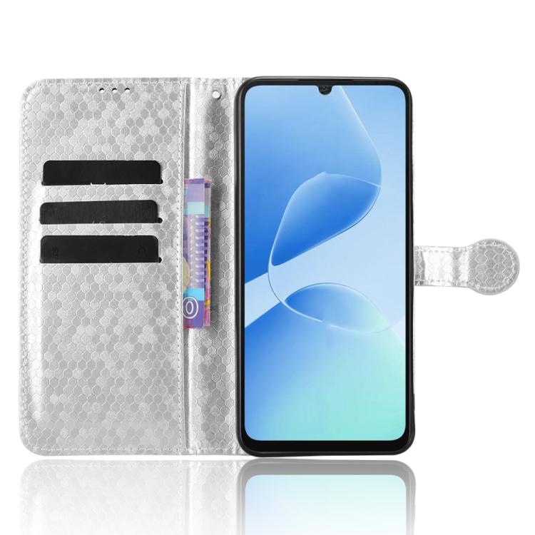 For Infinix Hot 60i 5G / Tecno Spark Go 5G Honeycomb Dot Texture Leather Phone Case