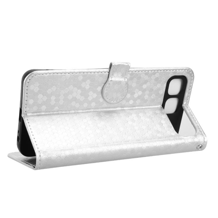 For Infinix Hot 60i 5G / Tecno Spark Go 5G Honeycomb Dot Texture Leather Phone Case