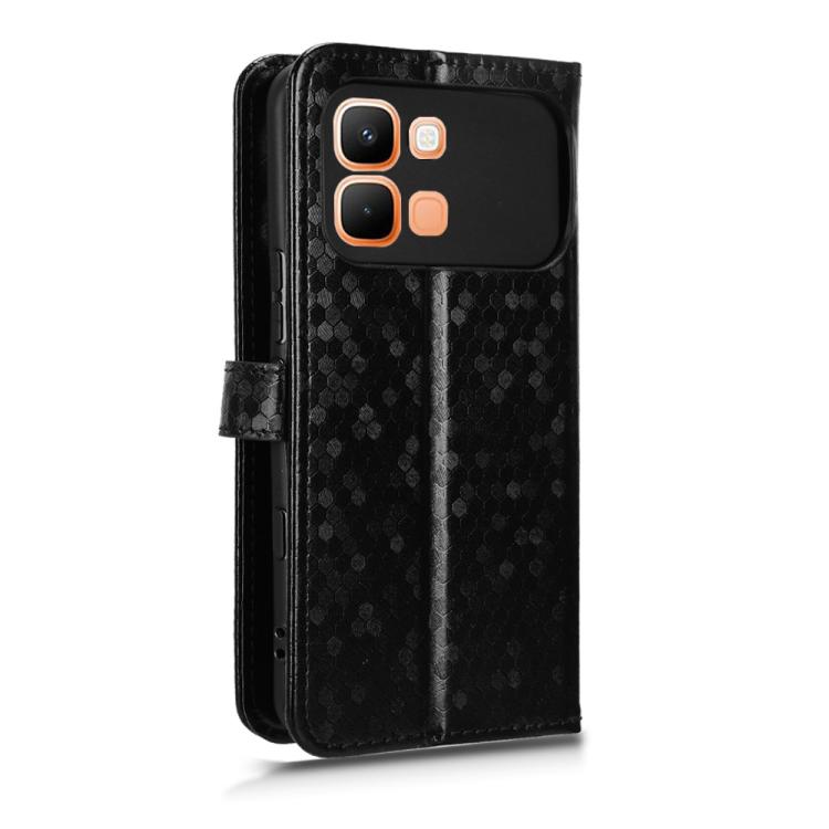 For Infinix Note Edge 5G Honeycomb Dot Texture Leather Phone Case