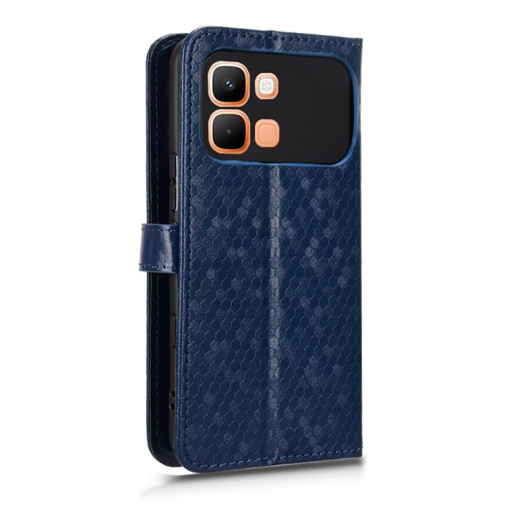 For Infinix Note Edge 5G Honeycomb Dot Texture Leather Phone Case