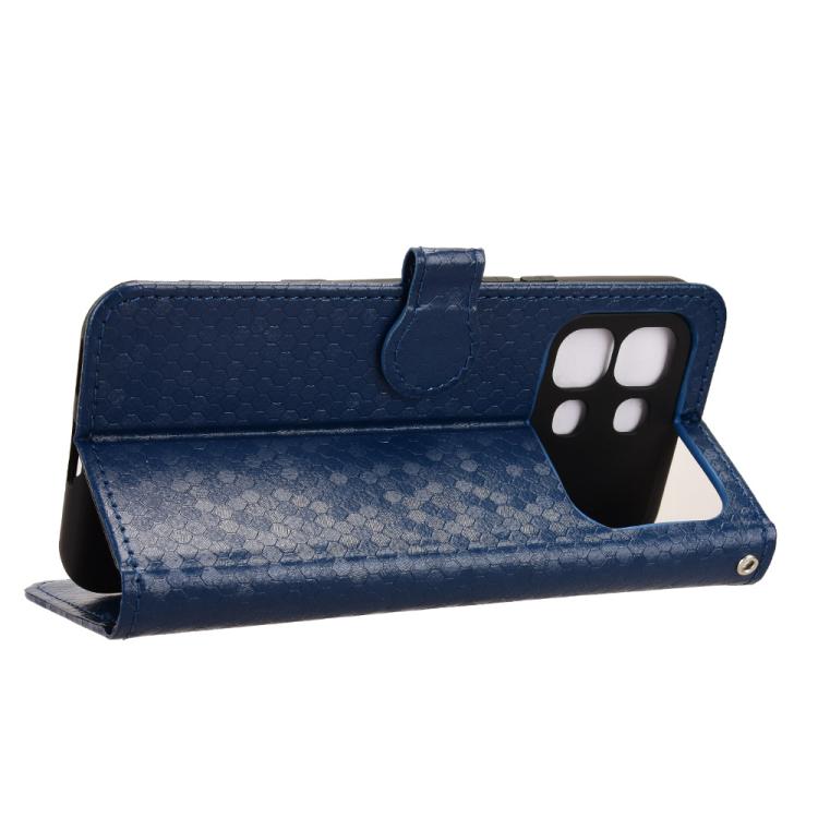 For Infinix Note Edge 5G Honeycomb Dot Texture Leather Phone Case