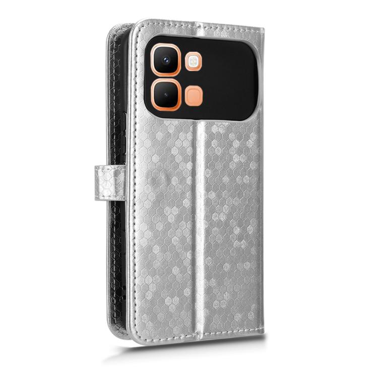 For Infinix Note Edge 5G Honeycomb Dot Texture Leather Phone Case