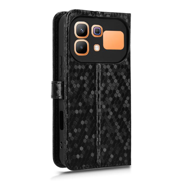 For Infinix Note 60 5G / 60 Pro 5G Honeycomb Dot Texture Leather Phone Case
