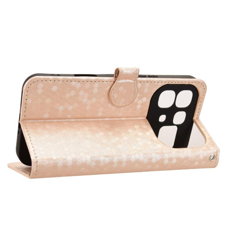 For Infinix Note 60 5G / 60 Pro 5G Honeycomb Dot Texture Leather Phone Case
