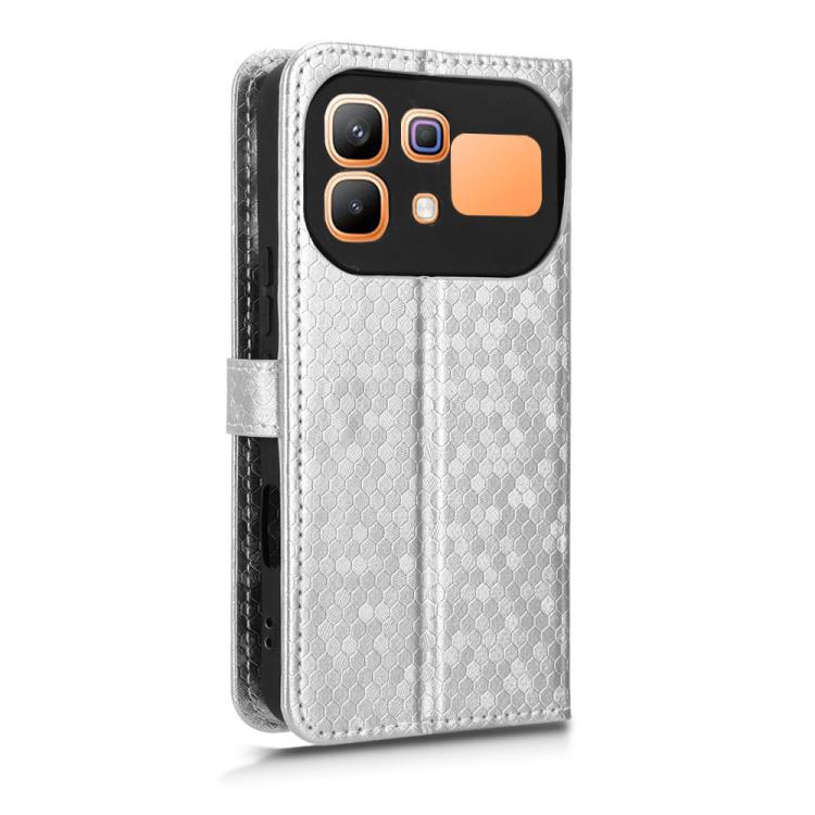 For Infinix Note 60 5G / 60 Pro 5G Honeycomb Dot Texture Leather Phone Case