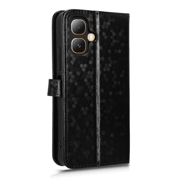 For Infinix Smart 20 4G Honeycomb Dot Texture Leather Phone Case