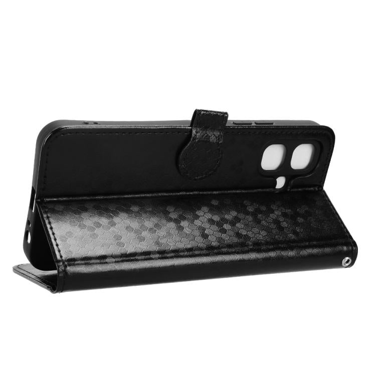 For Infinix Smart 20 4G Honeycomb Dot Texture Leather Phone Case