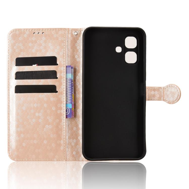 For Infinix Smart 20 4G Honeycomb Dot Texture Leather Phone Case