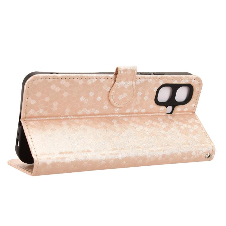 For Infinix Smart 20 4G Honeycomb Dot Texture Leather Phone Case