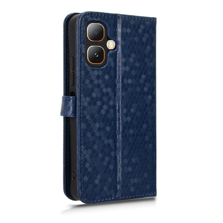 For Infinix Smart 20 4G Honeycomb Dot Texture Leather Phone Case