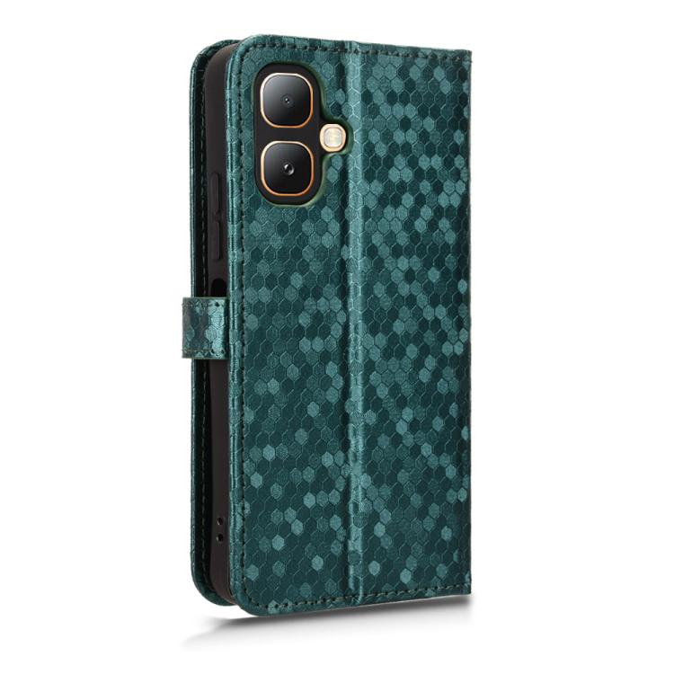 For Infinix Smart 20 4G Honeycomb Dot Texture Leather Phone Case