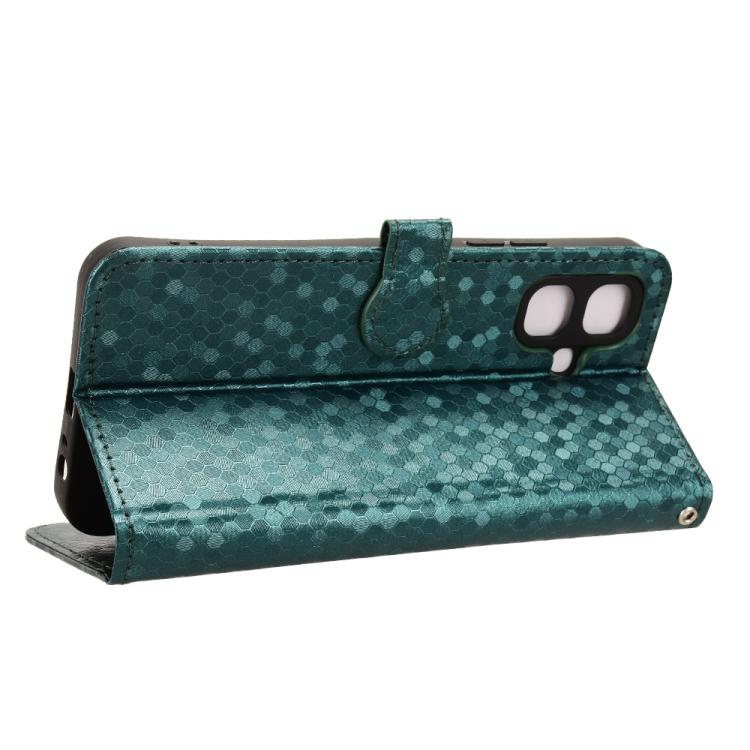 For Infinix Smart 20 4G Honeycomb Dot Texture Leather Phone Case