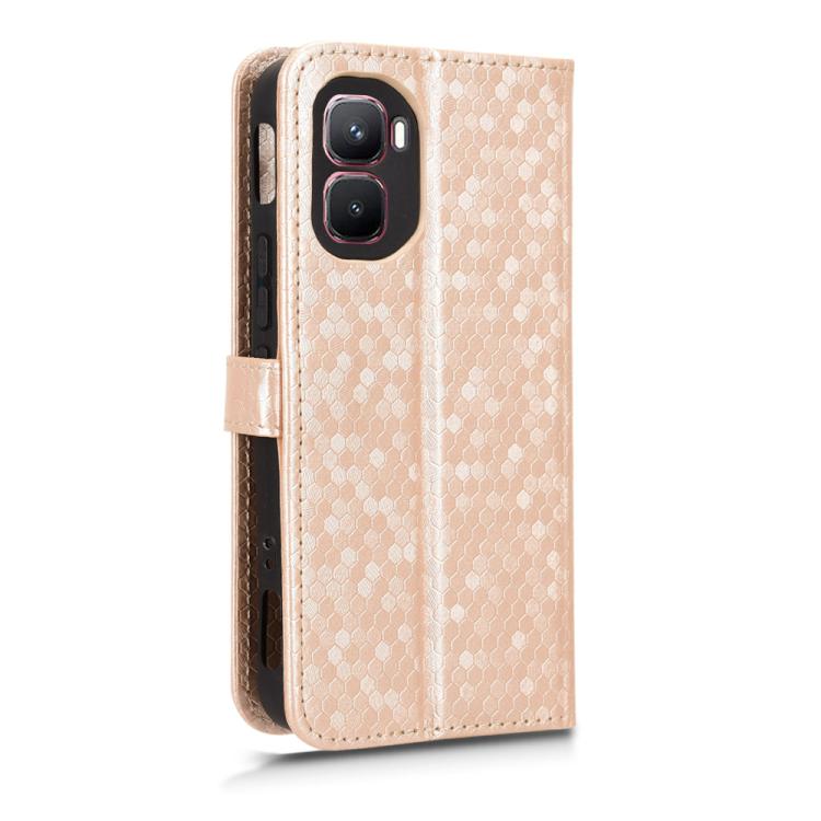 For Infinix GT 50 Pro 5G Honeycomb Dot Texture Leather Phone Case