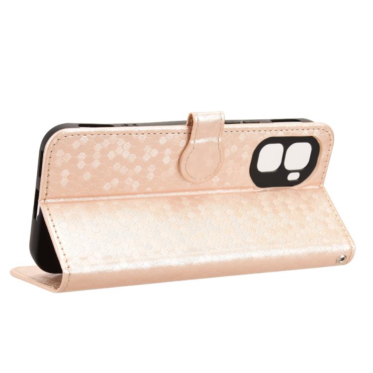 For Infinix GT 50 Pro 5G Honeycomb Dot Texture Leather Phone Case