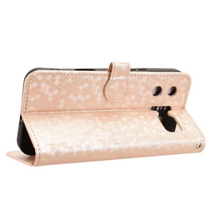 For Infinix Note 60 Ultra 5G Honeycomb Dot Texture Leather Phone Case