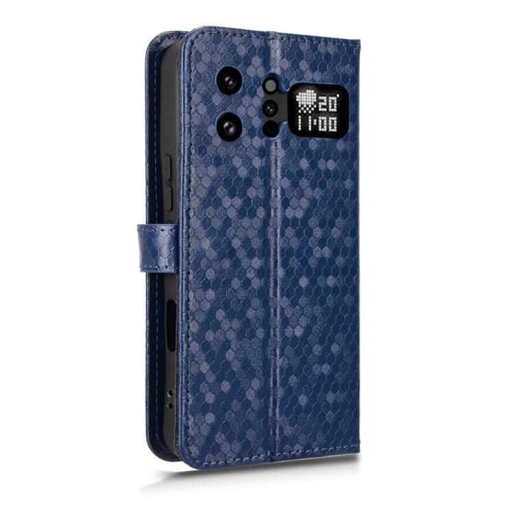 For Infinix Note 60 Ultra 5G Honeycomb Dot Texture Leather Phone Case
