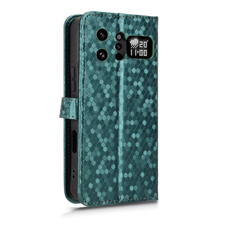 For Infinix Note 60 Ultra 5G Honeycomb Dot Texture Leather Phone Case