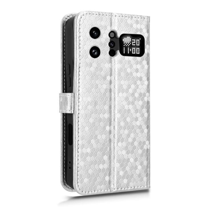 For Infinix Note 60 Ultra 5G Honeycomb Dot Texture Leather Phone Case