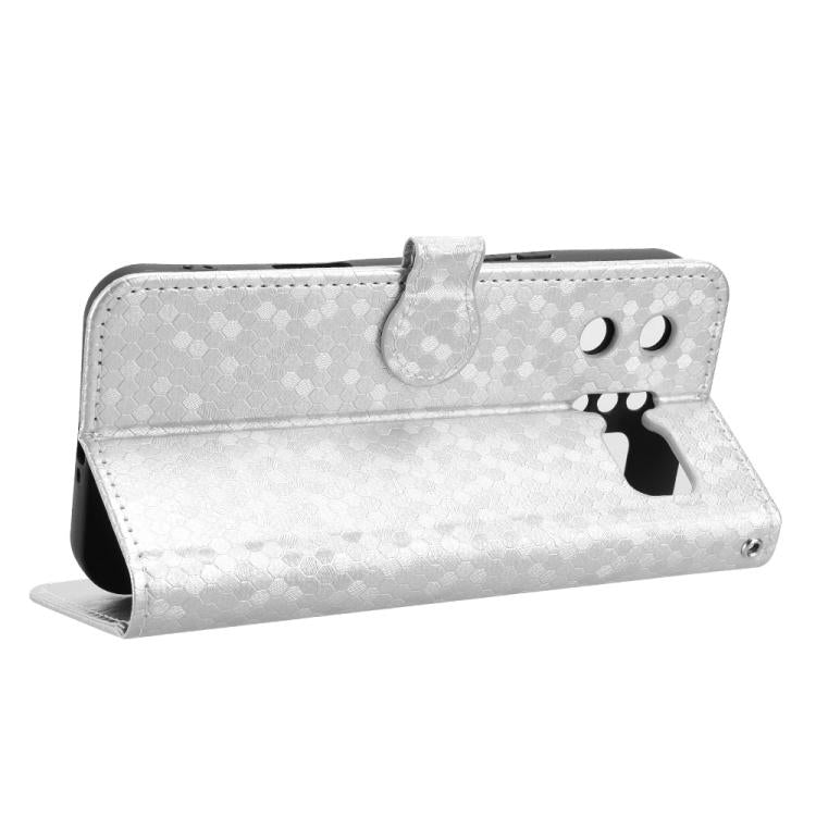 For Infinix Note 60 Ultra 5G Honeycomb Dot Texture Leather Phone Case