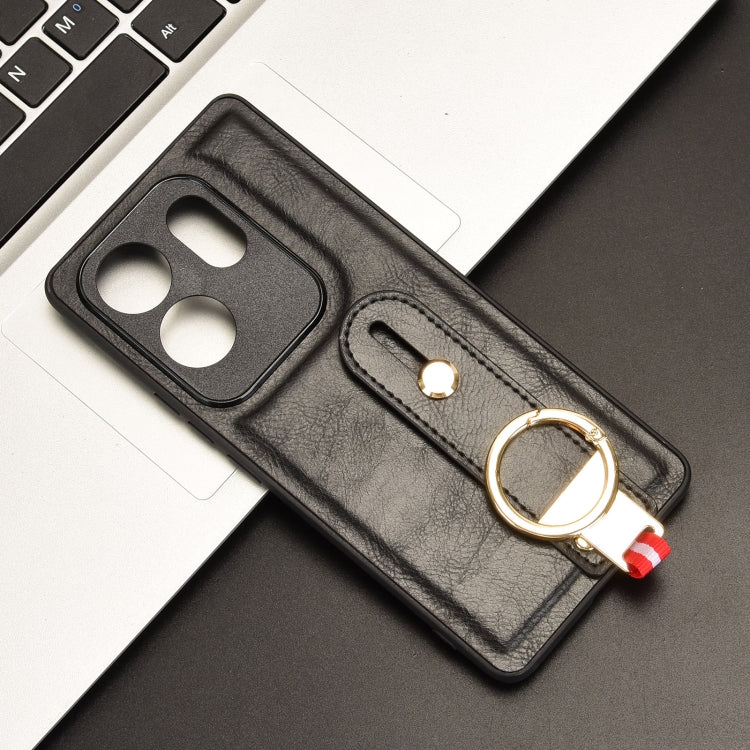 For Infinix Zero 30 4G Wristband Leather Back Phone Case