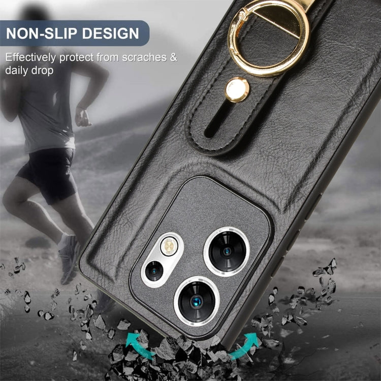 For Infinix Zero 30 4G Wristband Leather Back Phone Case