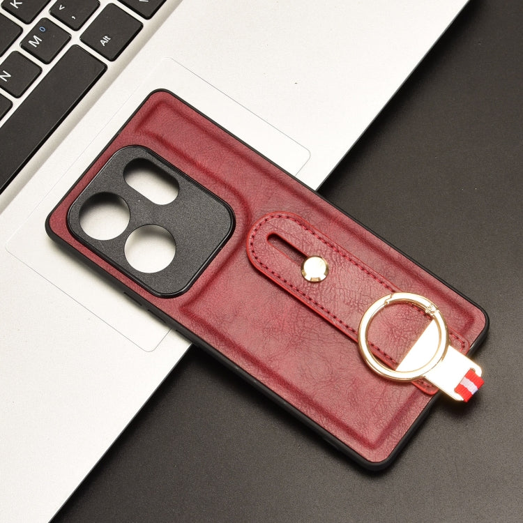 For Infinix Zero 30 4G Wristband Leather Back Phone Case