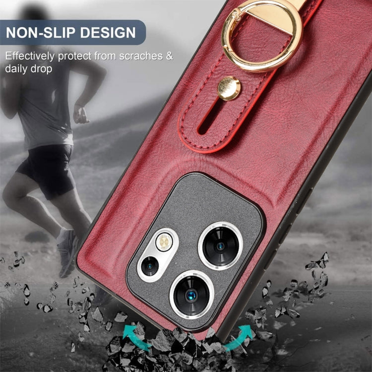 For Infinix Zero 30 4G Wristband Leather Back Phone Case