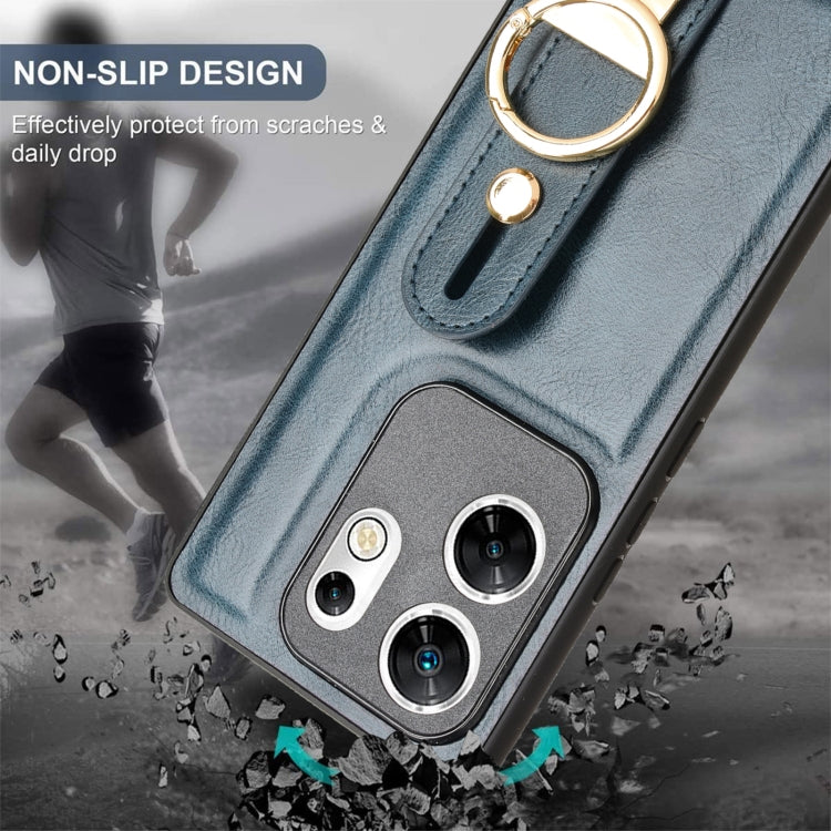 For Infinix Zero 30 4G Wristband Leather Back Phone Case