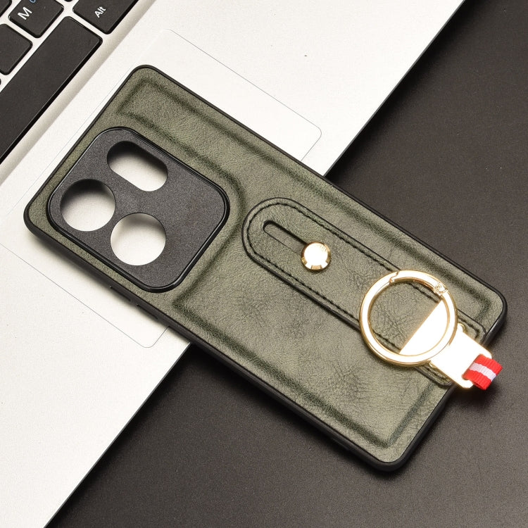 For Infinix Zero 30 4G Wristband Leather Back Phone Case