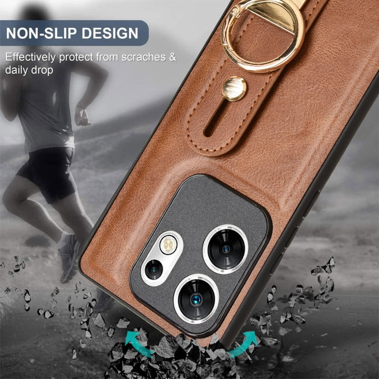 For Infinix Zero 30 4G Wristband Leather Back Phone Case