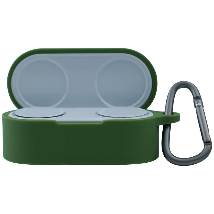 For Microsoft Surface Earbuds Anti-fall Silicone Earphone Protective Case with Hook