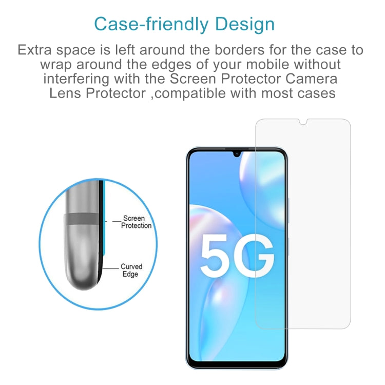 For Wiko Hi Enjoy 70 10pcs 0.26mm 9H 2.5D Tempered Glass Film