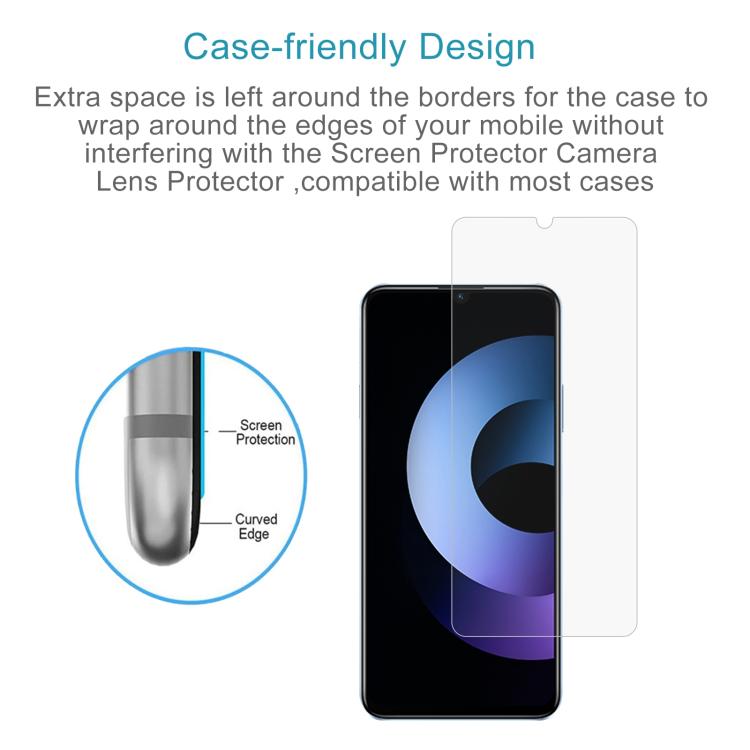 For Wiko Hi Enjoy 70 Plus 10pcs 0.26mm 9H 2.5D Tempered Glass Film
