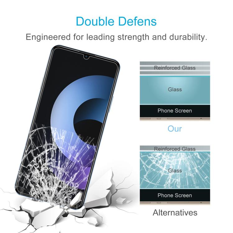 For Wiko Hi Enjoy 70 Plus 10pcs 0.26mm 9H 2.5D Tempered Glass Film