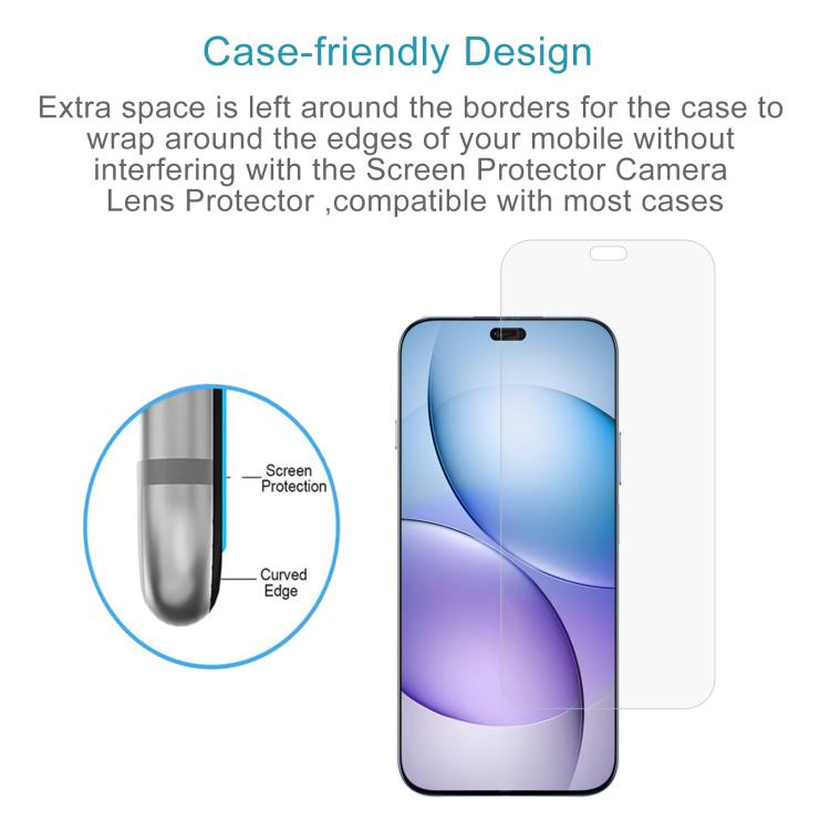 For Wiko Hi Enjoy 80 Pro 10pcs 0.26mm 9H 2.5D Tempered Glass Film