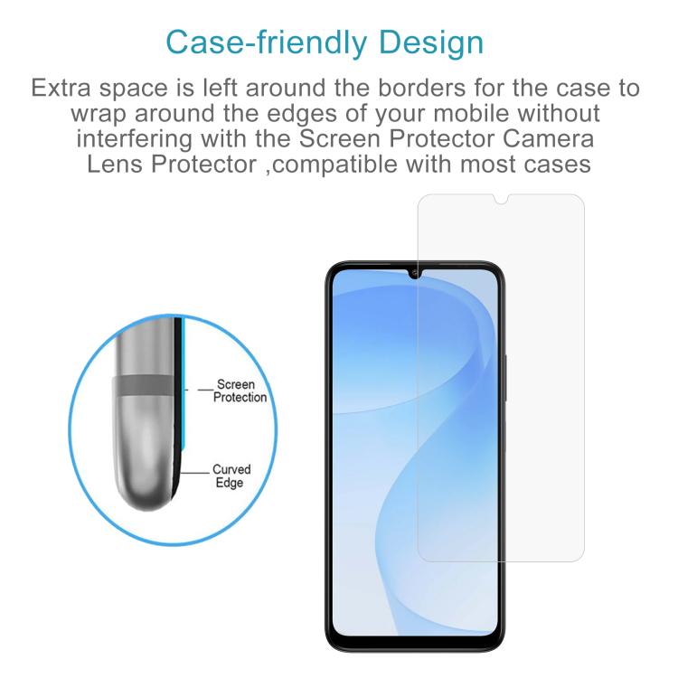 For Wiko T30 5G 10pcs 0.26mm 9H 2.5D Tempered Glass Film