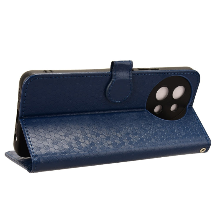 For vivo Y38 5G / Y200i Honeycomb Dot Texture Leather Phone Case