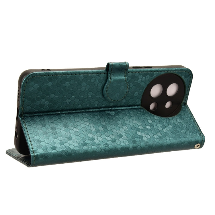 For vivo Y38 5G / Y200i Honeycomb Dot Texture Leather Phone Case