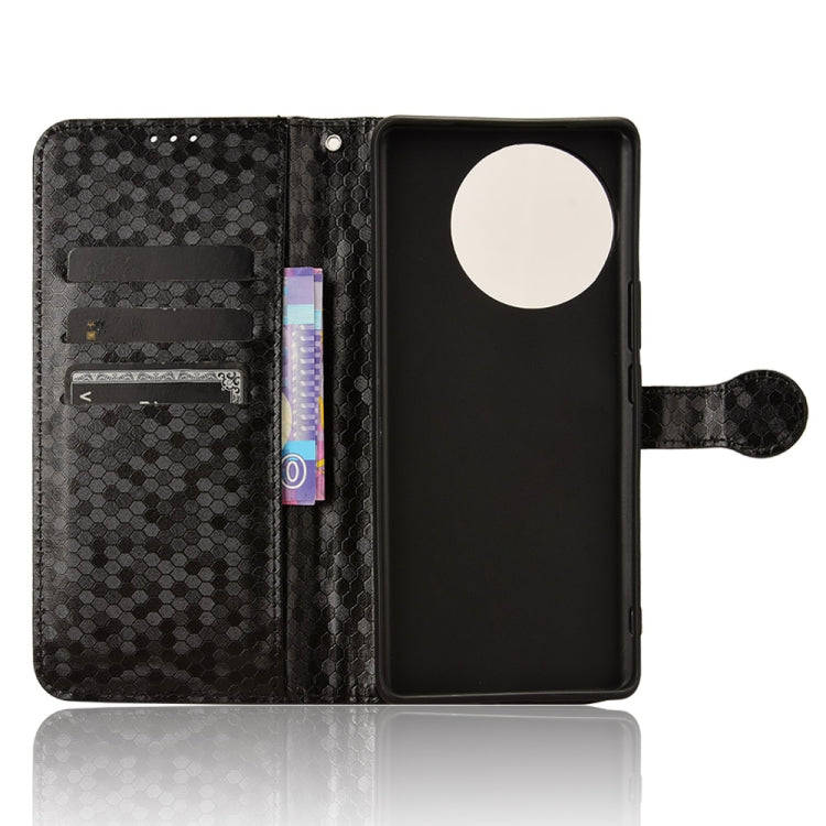 For vivo V30e 5G Honeycomb Dot Texture Leather Phone Case
