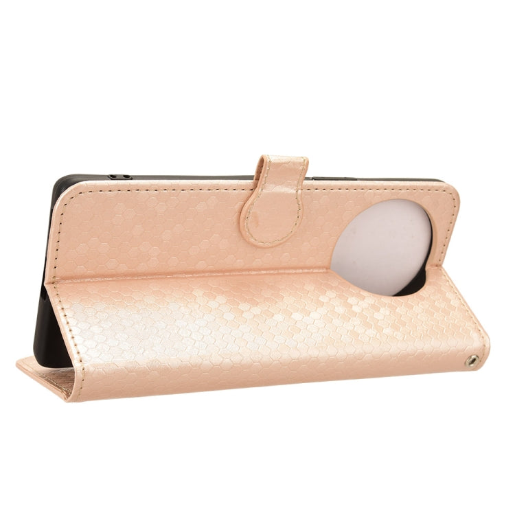 For vivo V30e 5G Honeycomb Dot Texture Leather Phone Case