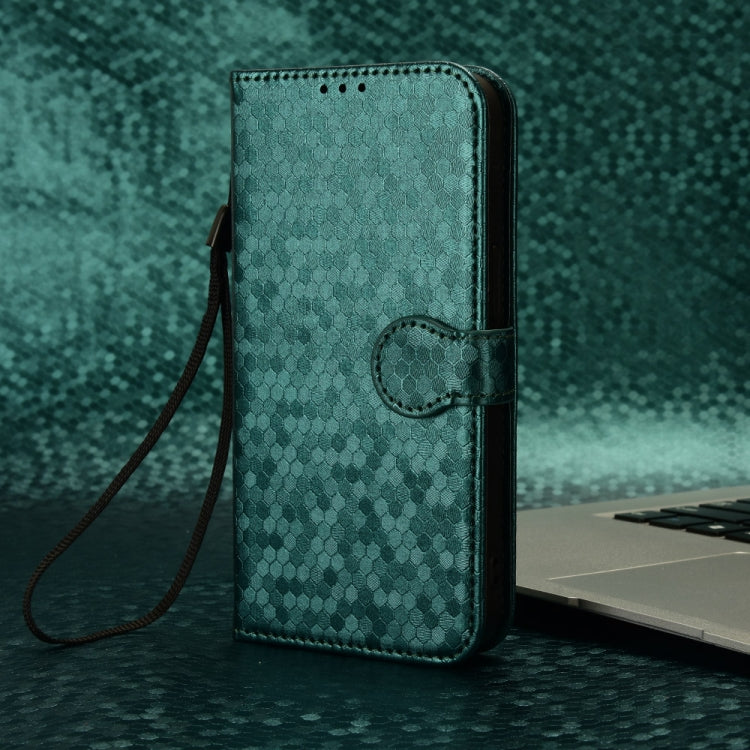 For vivo V30e 5G Honeycomb Dot Texture Leather Phone Case
